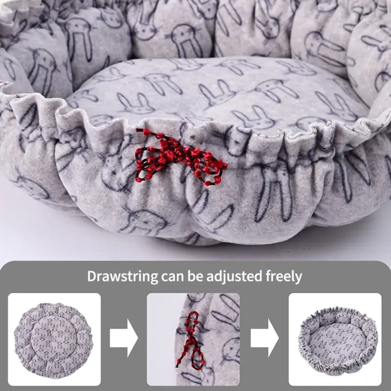 PET BED SERUT - Kasur Serut Kucing Anjing - Tempat Tidur Kitten Puppy Anjing Kucing - Selimut Anjing Kucing 4