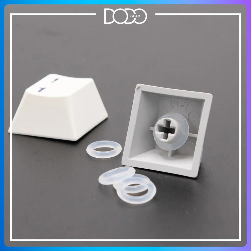 10 Vòng Oring giảm ồn bàn phím cơ, vòng đệm cao su keycap oring dày 1.5mm DoDo Gear