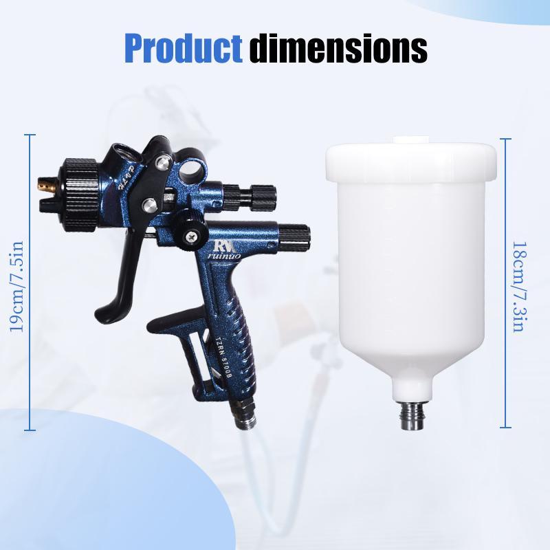 Air Spray-Gun, High Atomization Paint Spray Tool, Car Topcoat Spray-Gun, Professional Car Repair Tool, Car Repair Accessories 1