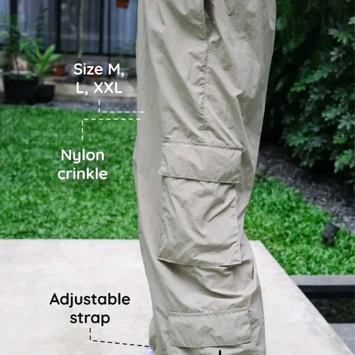 Taylor Cargo Olahraga Wanita Senam Jogger Outdoor Indoor 1