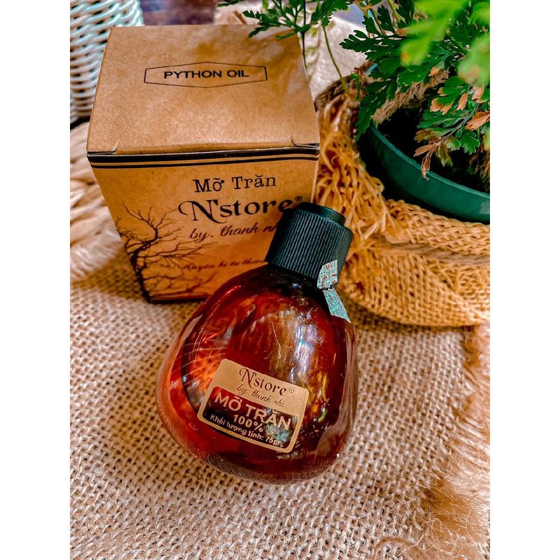  Mỡ Trăn N'store Triệt Lông nguyên chất 75ml Không mùi DATE MỚI Cạo Râu Women tẩy tế bào chết bottam hoasenvang kemtay longho sá p glowcode tẩy lông wax veo kem tẩy lông cho bà bầu 