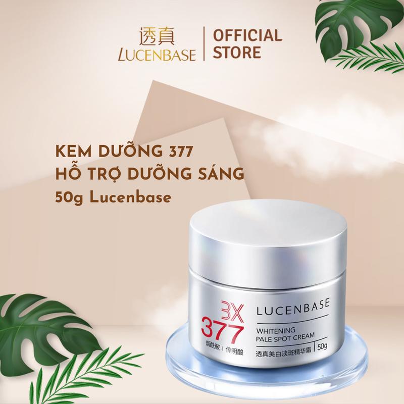 Kem dưỡng 377 Lucenbase 50g hỗ trợ dưỡng sáng da
