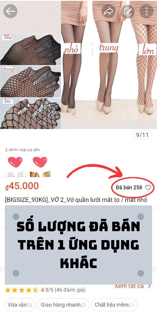 Product Introduction of [BIGSIZE ĐẾN 90KG]_VỚ 2_Vớ quần / quần tất dạng lưới dành cho nữ Thun 21