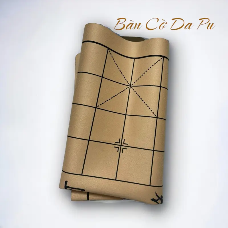 Bộ Cờ Tướng Gỗ Bạch Dương - Cờ Gỗ Nguyên Khối Khắc Chìm Ký Tự Và Viền [BDV] 5