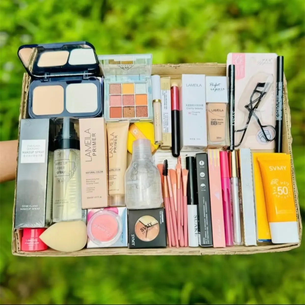Bộ trang điểm combo makeup 22 món Y2 Bộ Makeup Trang Điểm Của Nữ Dành Cho Người Mới Tập Trang Điểm Mặt  đầy đủ  Bộ Y2 Mỹ Phẩm