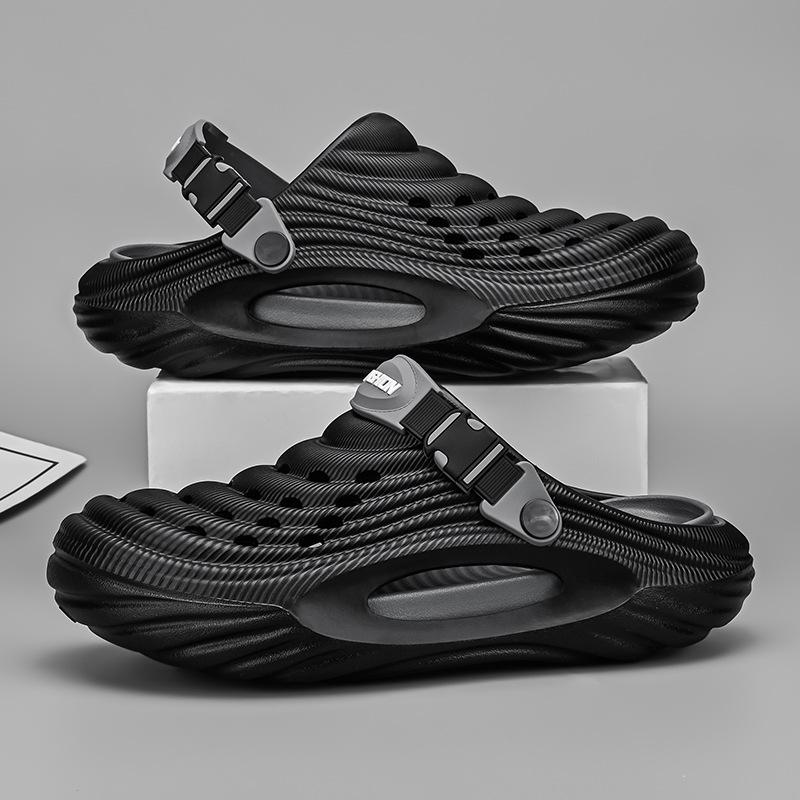 Giày Coros, Hàng Mới Về, Dép Đi Biển Ngoài Trời, Chống Trượt, Bít Mũi, Thời Trang, Phong Cách Chủ Nghĩa Tối Giản, Dép Đế Thường Ngày