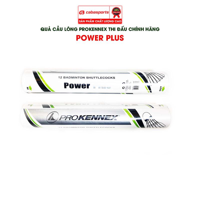 Quả cầu lông Prokennex Power Plus trái cầu lông tiêu chuẩn thi đấu chất lượng (12 quả)