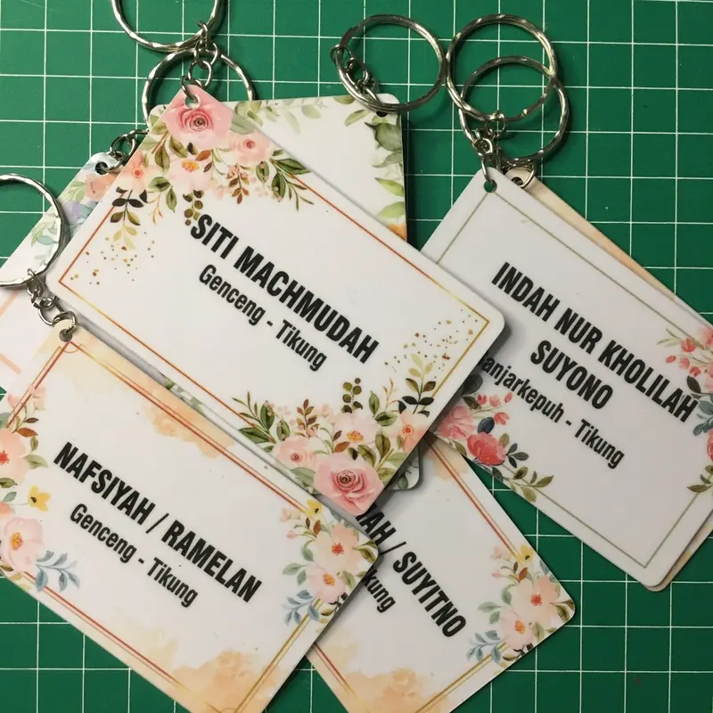 GANTUNGAN TAS - custom nama charm  tas 5