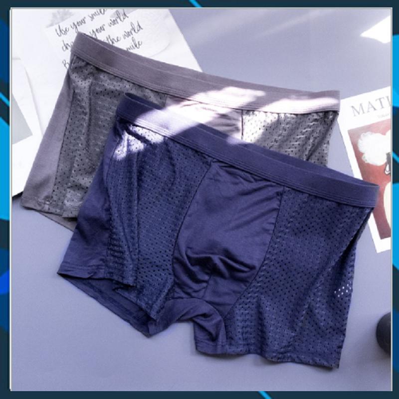 set 4 Quần boxer nam thông hơi cao cấp khử mùi xuất nhật kháng khuẩn LOTNAM10 3