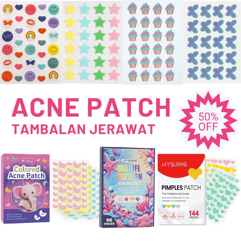 144pcs/112pcs/96pcs Acne Patch Colored Pimple Stickers Invisible Pimple Marks Acne Patch13 0
