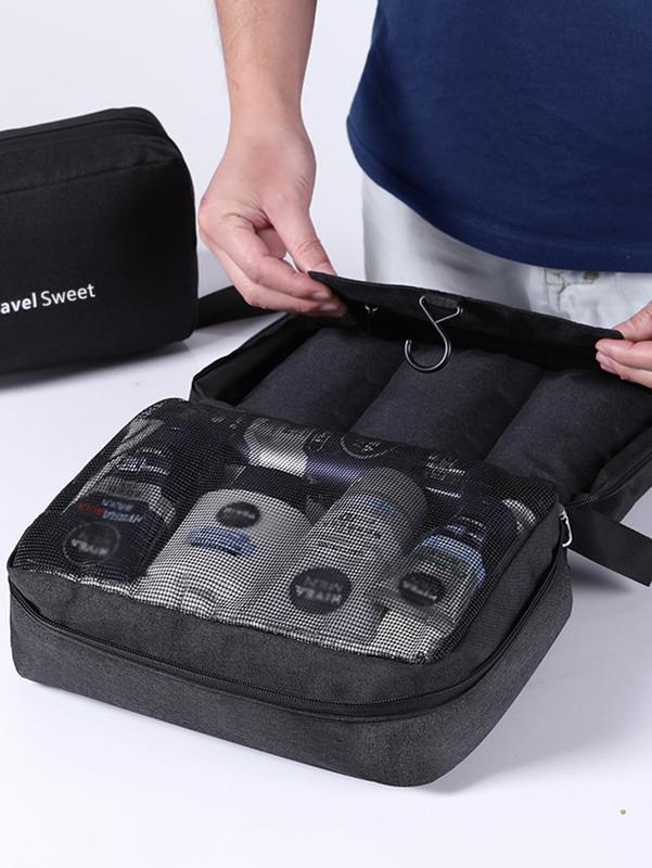 Product Introduction of Business High-quality Travel Cosmetic Bag Toiletries Storage Bag 7