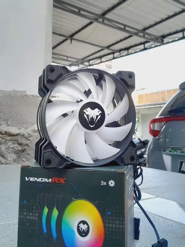 FAN CASING ARGB 3 in 1 VenomRX Komputer Pc 4