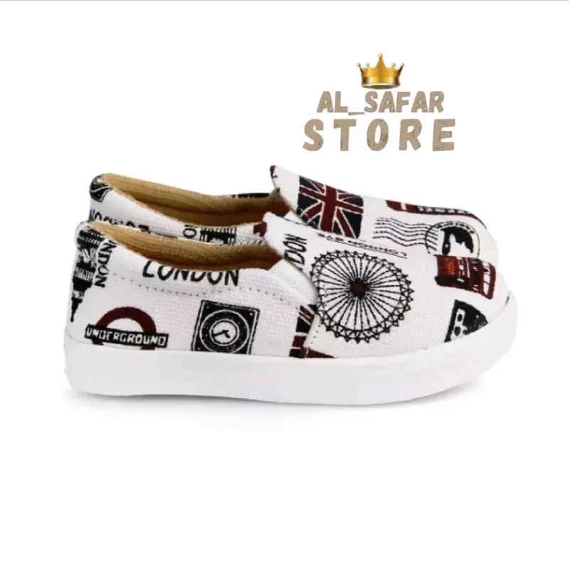 Al Safar Sepatu Anak Slip-On London/Sepatu Anak Laki-Laki usia 1 sampai 3 tahun 2