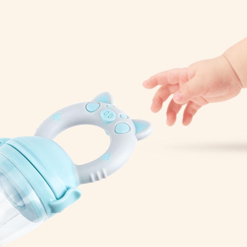 Product Introduction of Baby Fruit Bite Feeding Bags Infant Safe Appease Nipple Fruits Vegetables Pacifier Baby Trainning To Eat Fruit Food Baby Feeder 7