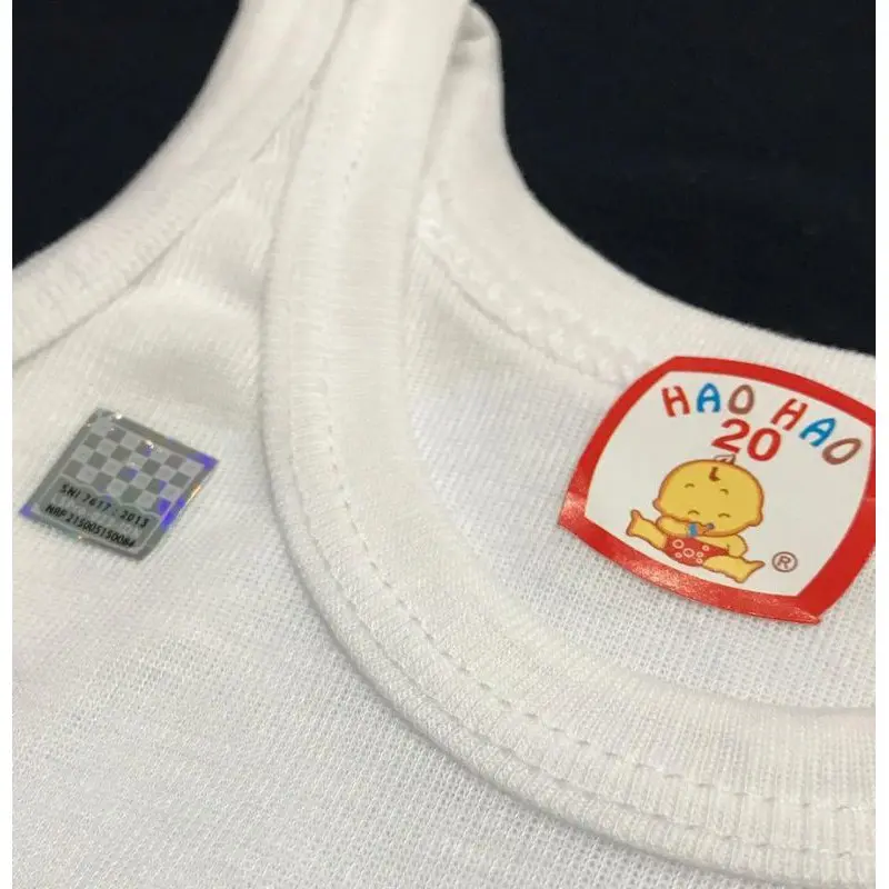 Kaos dalam Hen Hao Putih Singlet Bayi 3 Pcs 2