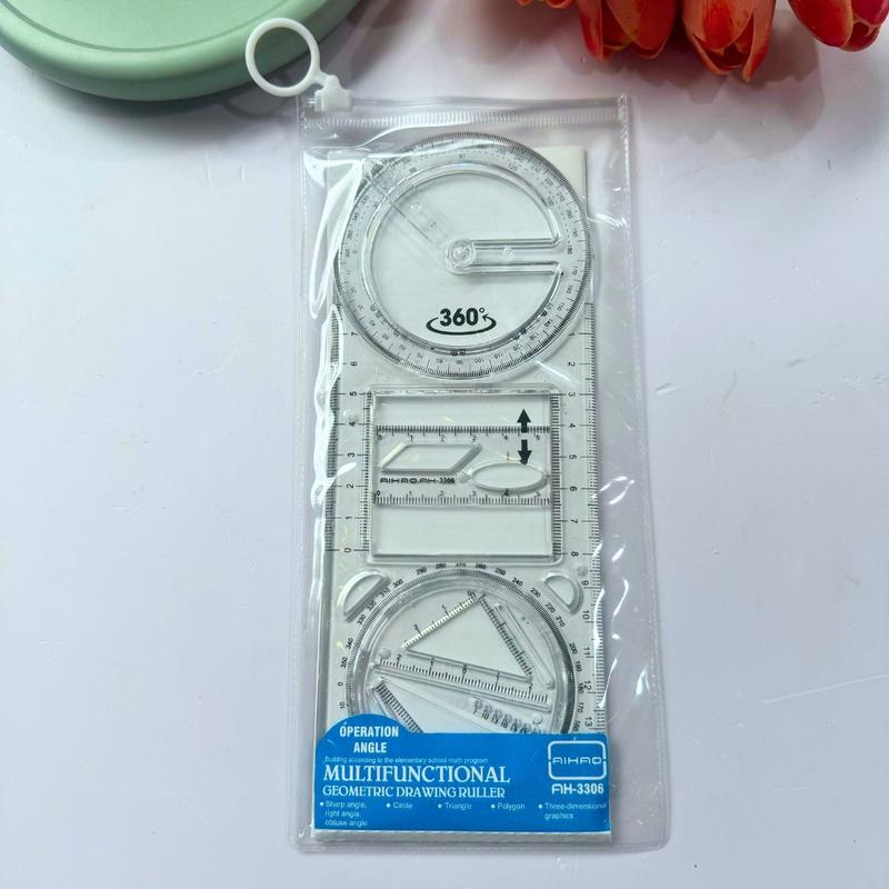 Set 01/ 02 Thước Kẻ Đa Năng, Thước Kẻ Dành Cho Học Sinh