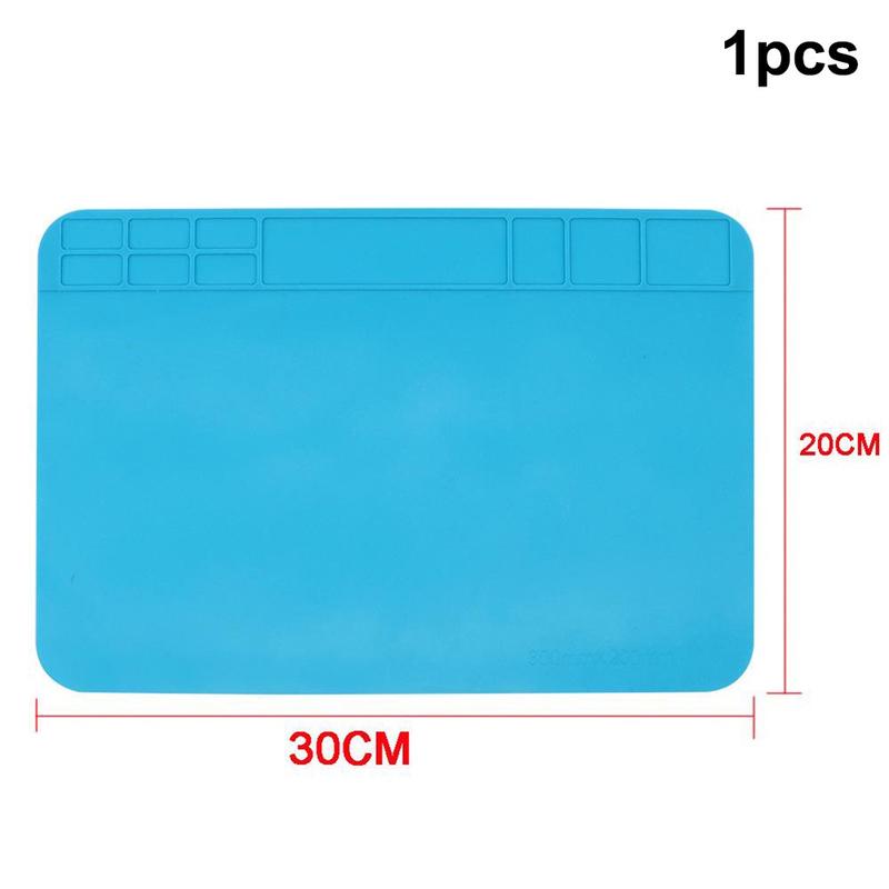 Product Introduction of Durable Practical Insulation Pad Soldering Soldering Repair Table Mat Welding For Solder Repair Laptop Mat PC Pad Silicone 0