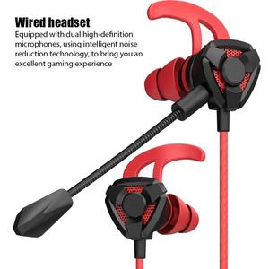 Wired Gaming Headset with Microphone Universal Gaming Headset Suitable for Mobile Phones Tablets Laptops Audio Earbud Electronic