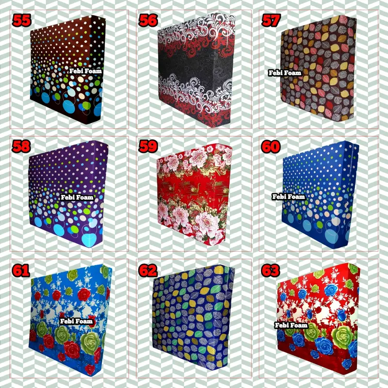 INOAC Lebar 180 Cm,Kasur Busa INOAC Original EON Density 23,Free Bantal 7