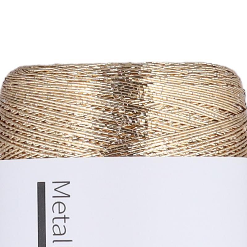 Product Introduction of New Silver Handmade Yarn Popular Same Style Woven Small Silver Bag Woven Flash Core Wire Crochet Needle 200g 1 Ball Yarn 38