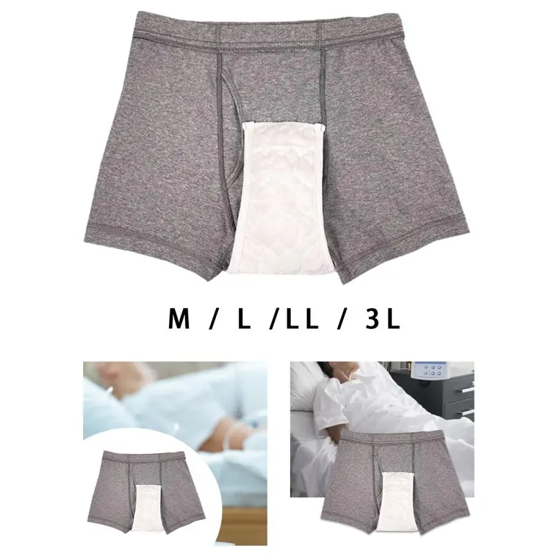 Men Diaper Pants Washable Elderly Incontinence Care Adult Incontinence Pants 2