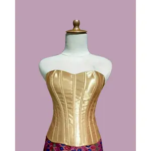 LANTORSO SATIN / DALEMAN KEBAYA HIGH QUALITY Nyaman Putih Bra Top Wanita Tank