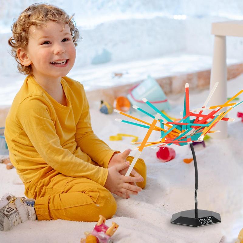 Pile Up Game Hands-on Gravity Balance Stacking Stick For Kids Educational Multiple Developmental Benefits Family Board Games 3