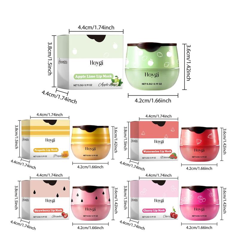 Product Introduction of Moisturizing Lip Mask, 6 Counts/set Hydrating Lip Care Mask, Lip Moisturizer, Plumping Lip Balm, Lip Care Product for Women & Girls 1