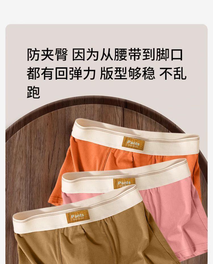 Product Introduction of Đồ Lót Nam Trơn Chất Liệu Cotton Nguyên Chất, Thiết Kế Boxer Đơn Giản, Thoáng Khí, Hàng Mới Về, Hợp Xu hướng, Kháng Khuẩn, Thích Hợp Cho Chàng Trai Trẻ Trung Và Thanh Niên, Quần Đùi Boxer 13