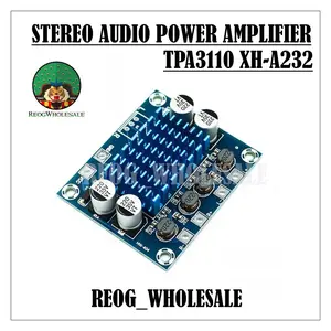 TPA3110 XH-A232 60W 2X30W 30W+30W 2Ch Stereo Audio Power Amplifier