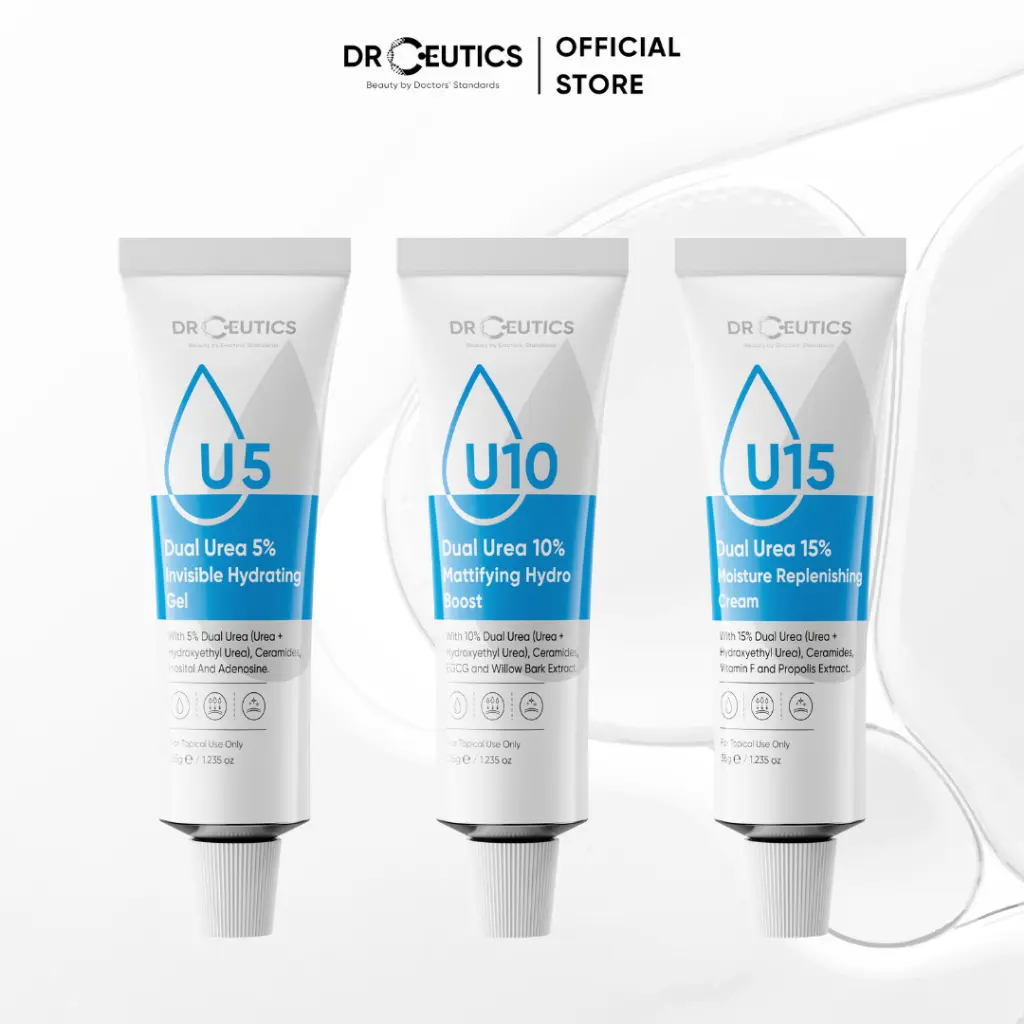 Gel Dưỡng Ẩm Và Phục Hồi Da DRCEUTICS Dual Urea 5%, 10%, 15% (35g, 50g)