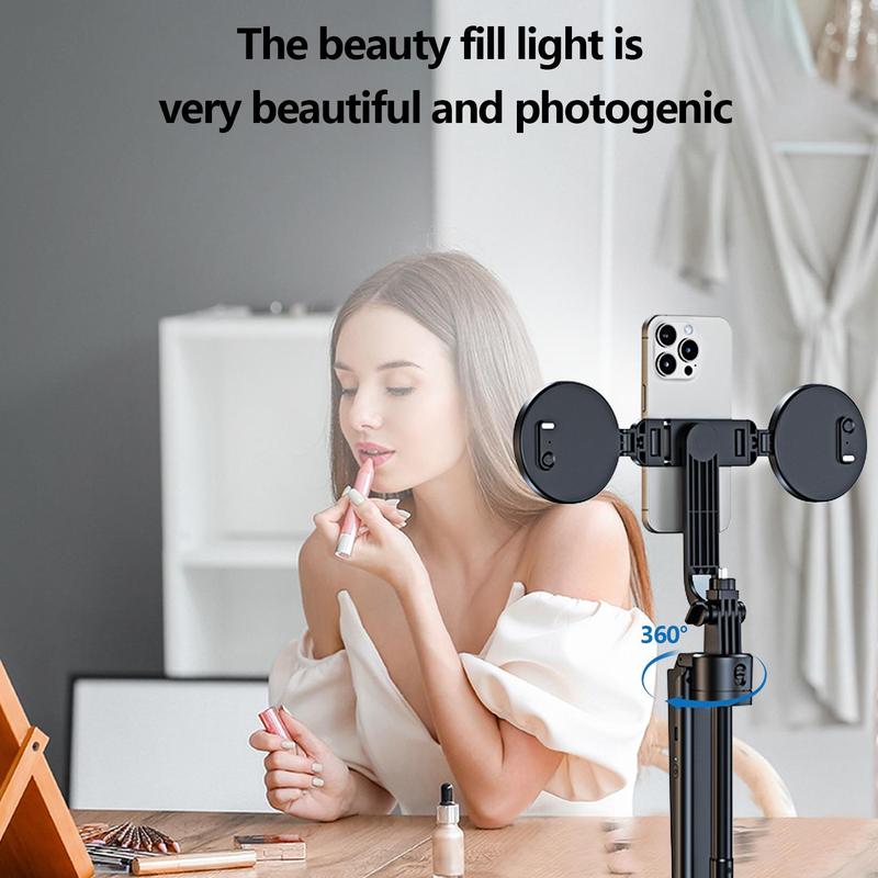 Auto Face Tracking Phone Holder, 360° Rotation Face Body Phone Tracking Tripod, Smart Shooting Camera Mount for Live Vlog Streaming Video, Selfie 7