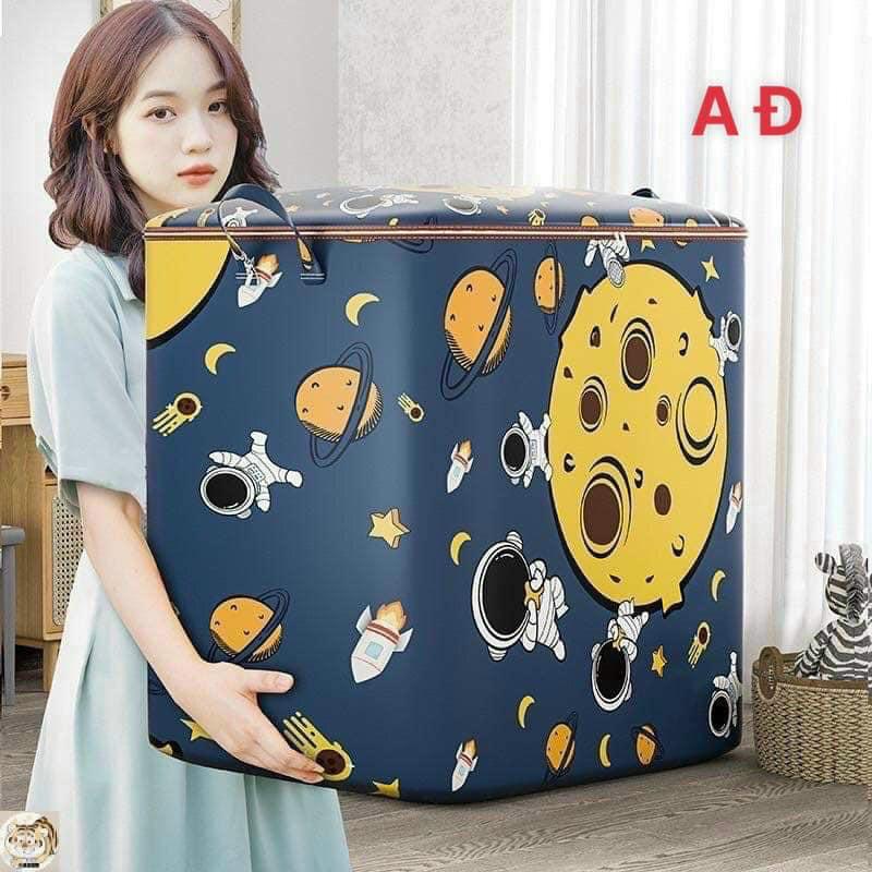 TÚI ĐỰNG QUẦN ÁO CHĂN MÀN HÌNH PHI HÀNH GIA 100L 140L 180L SAI TO ĐẠI HÀNG CAO CẤP