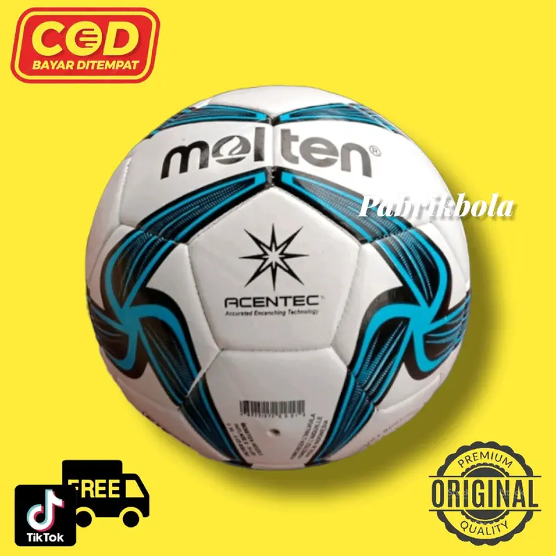 Bola bola Sepak Molten Size 5 Gratis Pentil & Jaring 0
