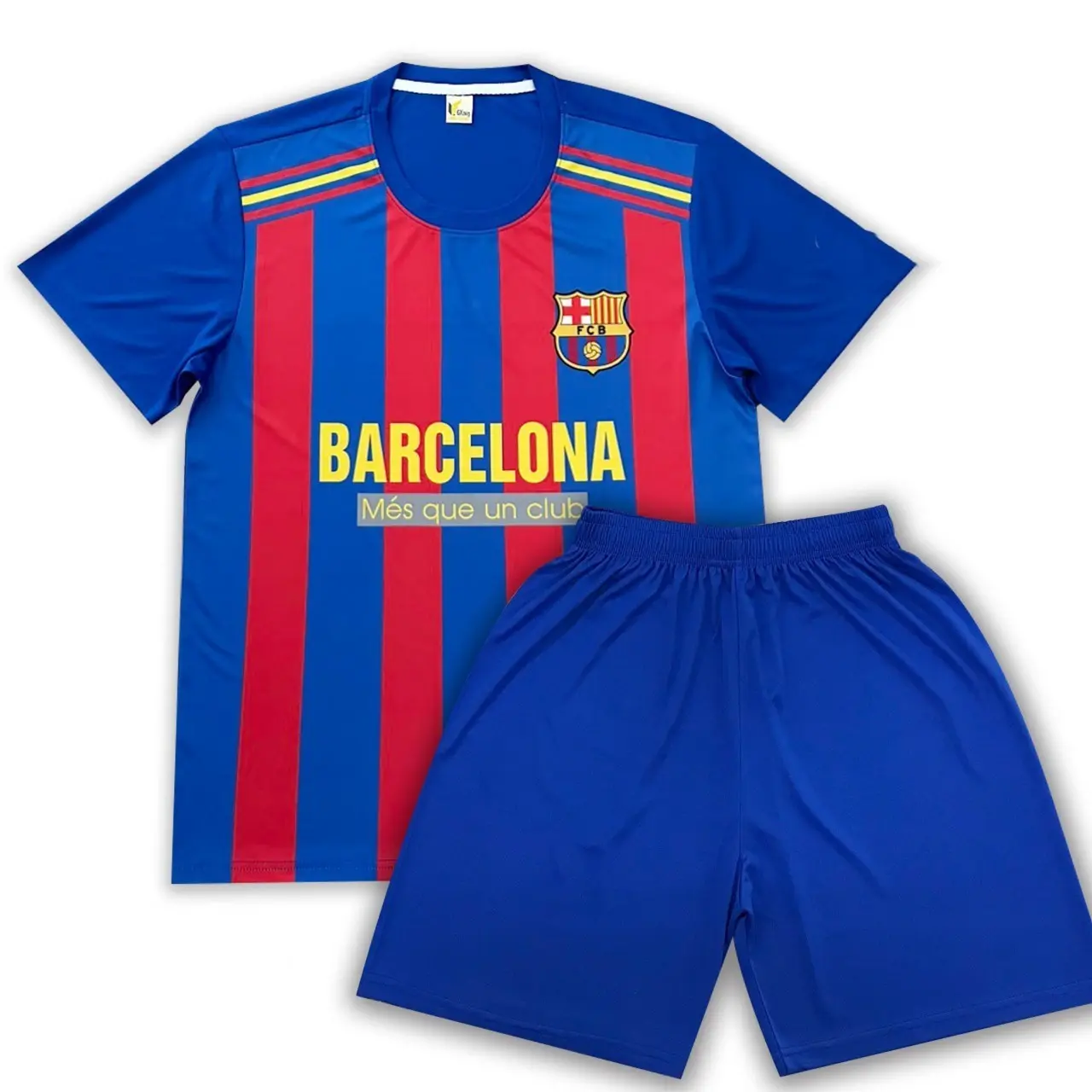 Bộ quần áo thể thao barcelona , Đồ đá banh trẻ em và người lớn