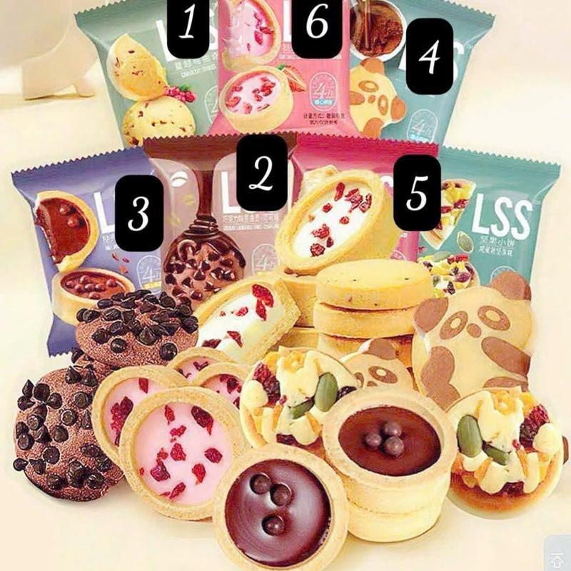 1kg bánh quy sữa LSS 8 vị tặng quà mix 8 vị được chọn vị : nhân socola dẻo nhân sữa chua dẻo socola chip bánh quy việt quất bánh sữa mix hạt bánh có nhân khoảng 70cái-75cái kg- mix 8 vị 80- 85cái kg