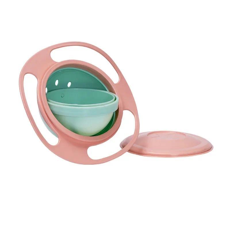 Product Introduction of New 360 Rotating Spill-proof Feeding Tray Baby Training Rotating Balance Toy 4