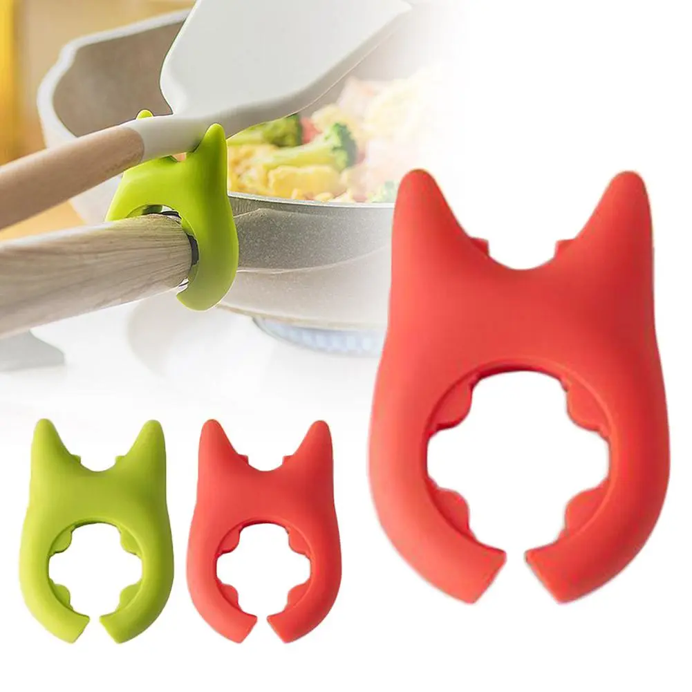Universal Storage Rack Household Stove Pot Spoon Pot Pan Holder Spatula Bracket Clip Heat Resist