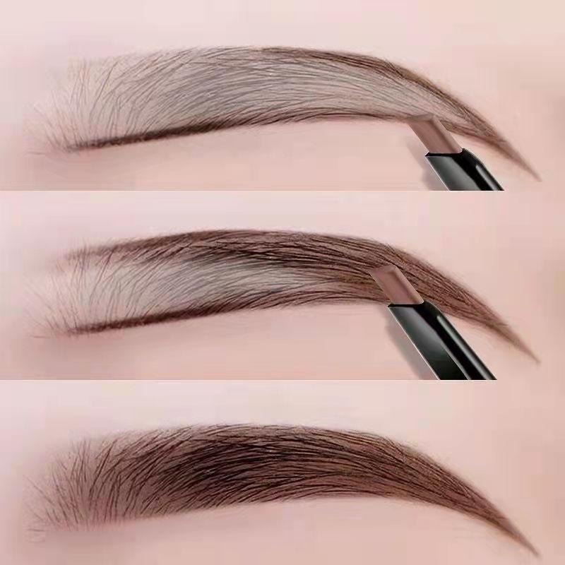 Bút Kẻ Chân Mày Tự Động 2 Đầu Kèm Phấn Và Cọ, Chống Nước Mồ Hôi Cực Tốt - Lên…