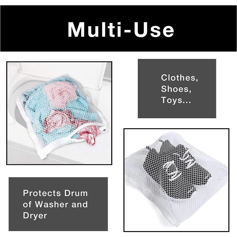 Laundry Mesh Shoe Bag, Sneaker Wash & Dry Net Bag for Dryer, Shoe Storage Bag for Washing Machine, Household Items, Home Goods, Laundry Products 6