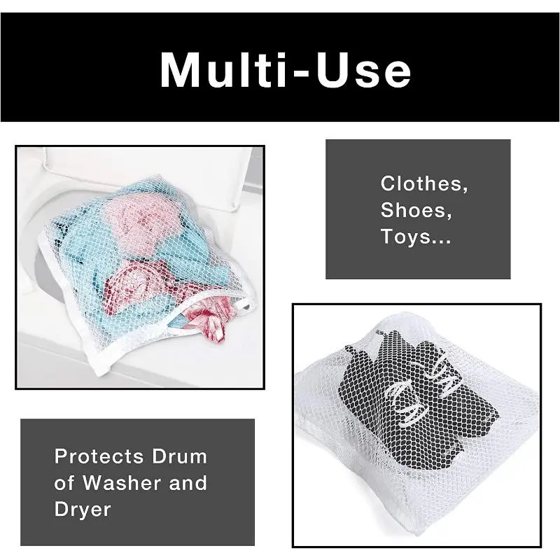 Laundry Mesh Shoe Bag, Sneaker Wash & Dry Net Bag for Dryer, Shoe Storage Bag for Washing Machine, Household Items, Home Goods, Laundry Products 6