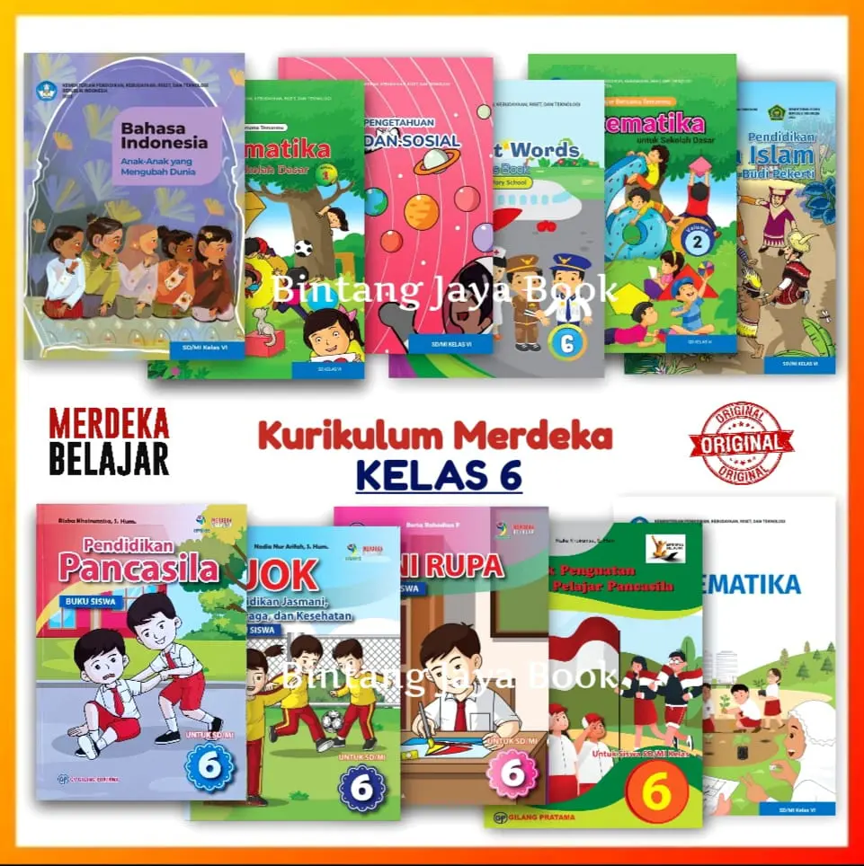 Buku Siswa Kurikulum Merdeka Kelas 6 SD/MI - Buku Kurikulum Merdeka Kelas 6 Untuk Sekolah Penggerak