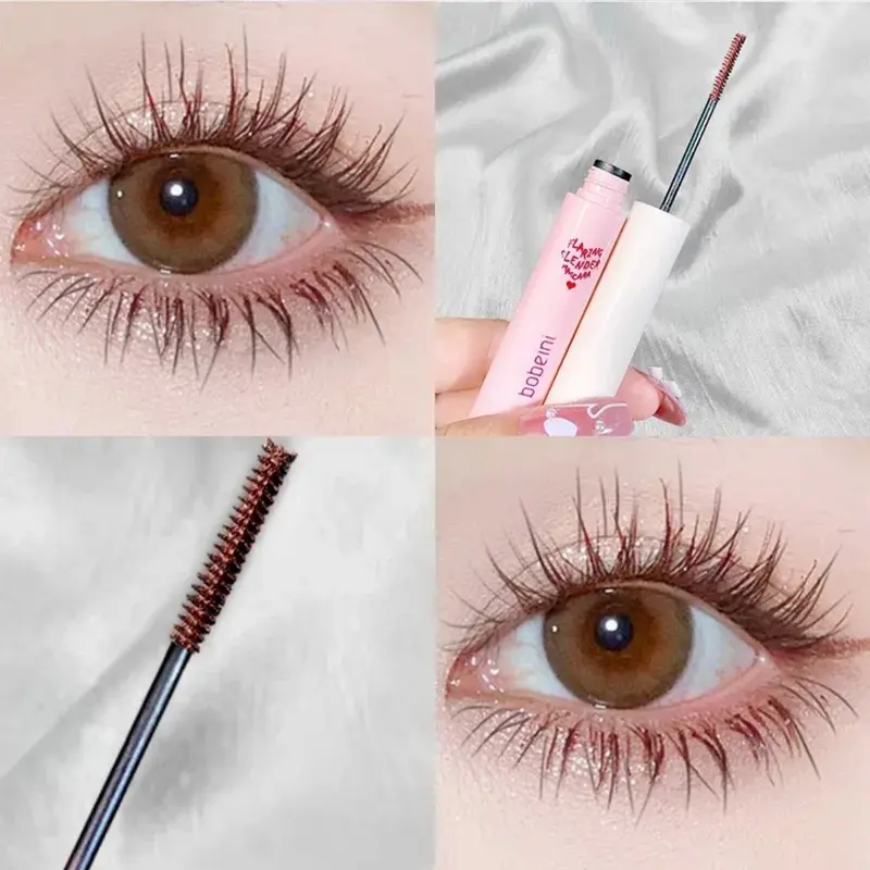 Mascara Màu Đen, Nối Mi 3D, Siêu Mịn, Đầu Cọ Nhỏ Làm Dài, Lâu Trôi, Kiểu Mắt To, Màu Đen 3