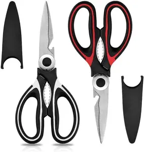 Stainless Steel GUNTING DAPUR Serbaguna Multifungsi - Kitchen Scissors