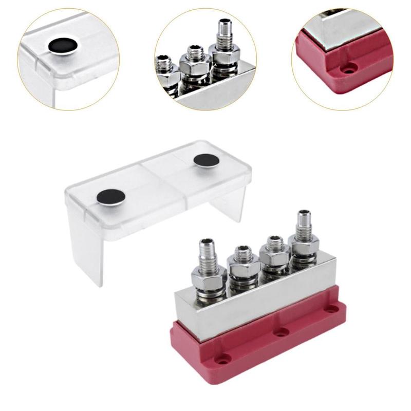 Product Introduction of Marine RV 600A Battery Ground Buss Bar Space Saving Spare Parts with Cover 2