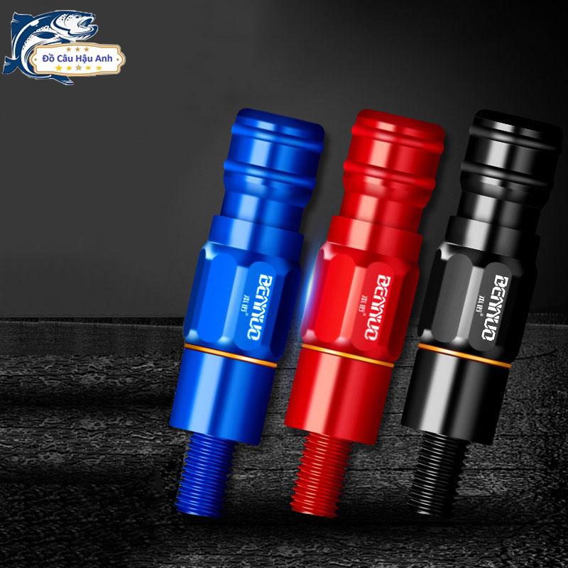 Đầu Nối Cán Vợt Tốc Độ Bennuo, Khớp Nối Vợt Cá Mở Rộng Gắn và Gỡ Mặt Vợt Nhanh Chóng Chất Liệu Hợp Kim Cao Cấp DCC5 Fishing Đi Câu Bắt Cá Câu Cá