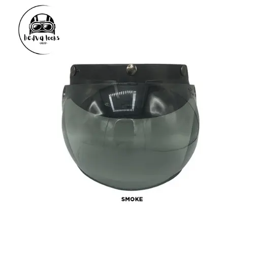 Kaca Helm Bogo Model Cembung Warna Hitam / Clear 3
