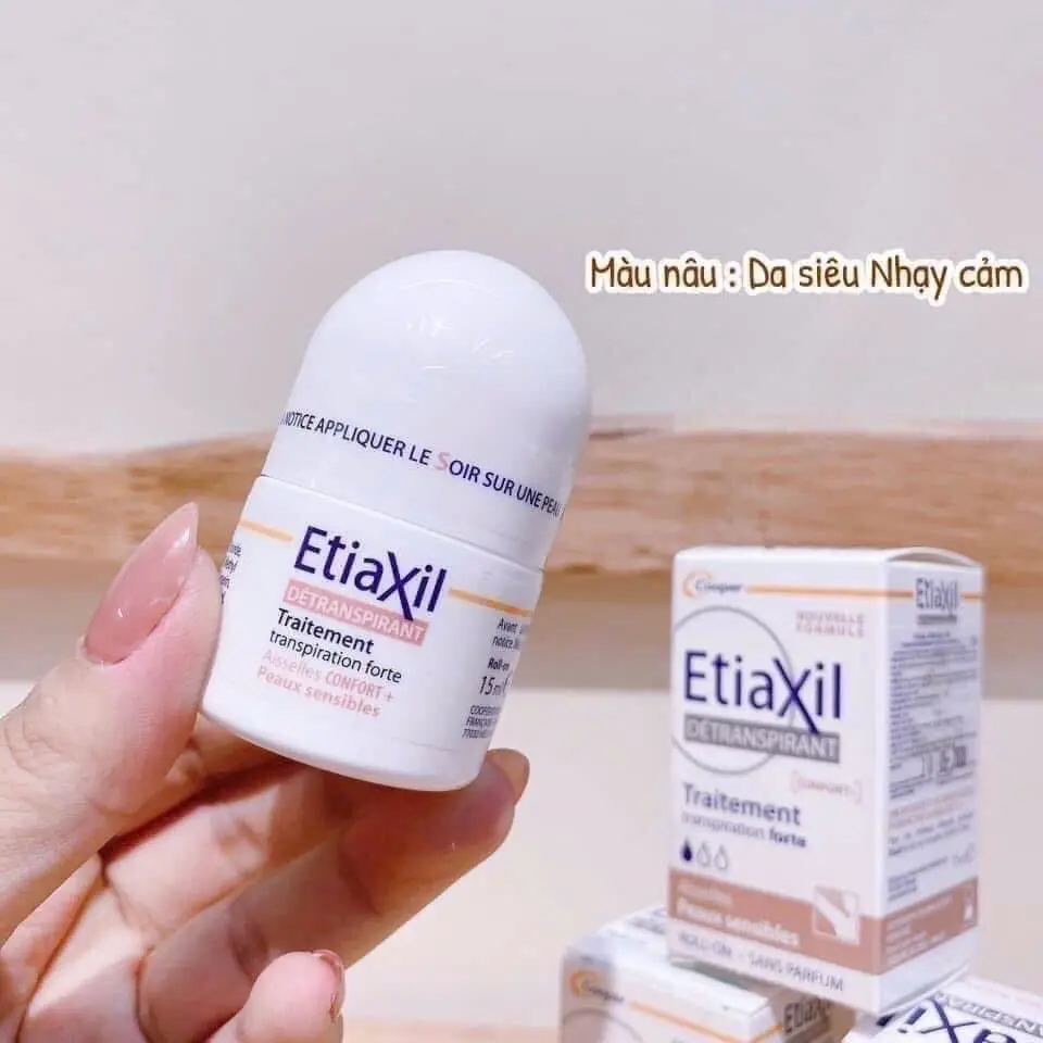 Lăn khử mùi Etiaxil khử mùi mồ hôi hiệu quả - Lăn nách Etiaxil Pháp 15ml