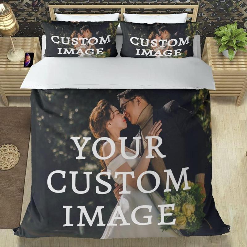 Product Introduction of Cartoon 3 Piece Bedding Set CIN-namoroll Dog Comforter Set Cute 3 Size  Duvet Cover Sets Soft Girls Bedding Set Kids Bedroom Gifts,1 Duvet Cover with 2 Pillowcases, 31