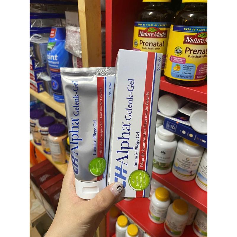 [Mới 9/2026] Gel bôi giảm đau, giảm sưng xương khớp - QUIRIS CH-ALPHA ® GEL – Hộp 100ml